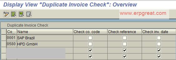OMRDC - Fields for Duplicate Invoice Checks