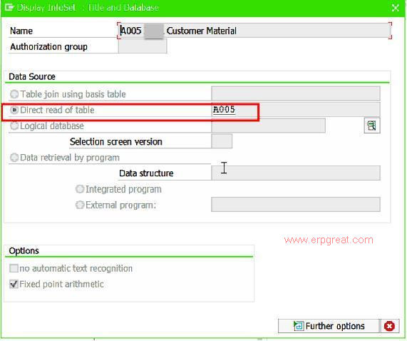 Linking Customized Pooled Table with KONP and KNA1