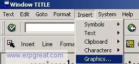 SAPScripts Insert Graphics