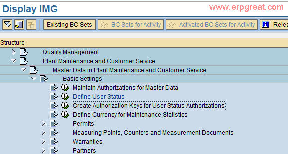 Create Authorization Keys for User Status Authorizations