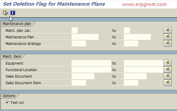 IP25 to set deletion flag