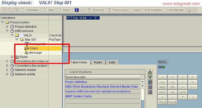 Maintain Validations User Enter in PS