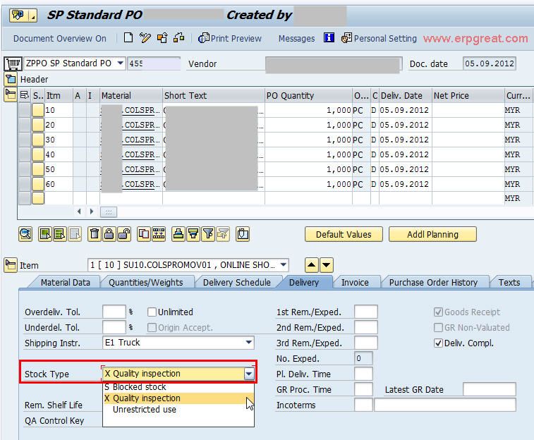 SAP QM Create Inspection Lot In SAP Manually 44 OFF