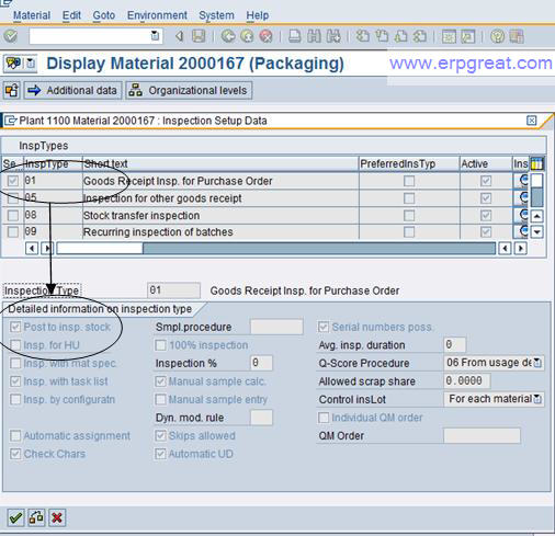 Material Master Quality Inspection Setup