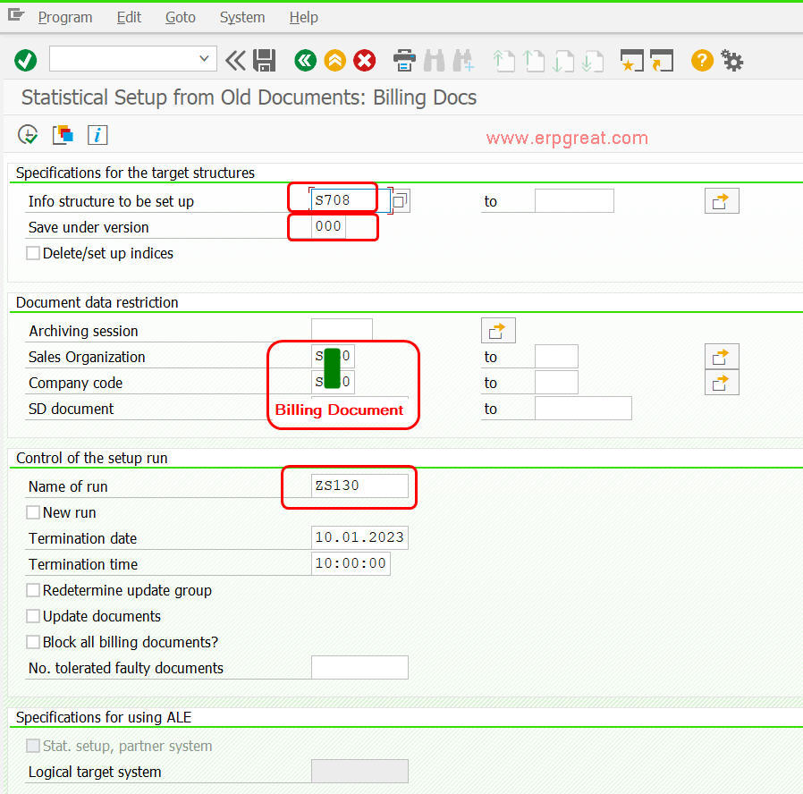 S708 Statistical Setup